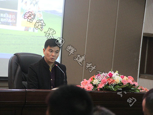 張家界國輝建材?？偨?jīng)理發(fā)言